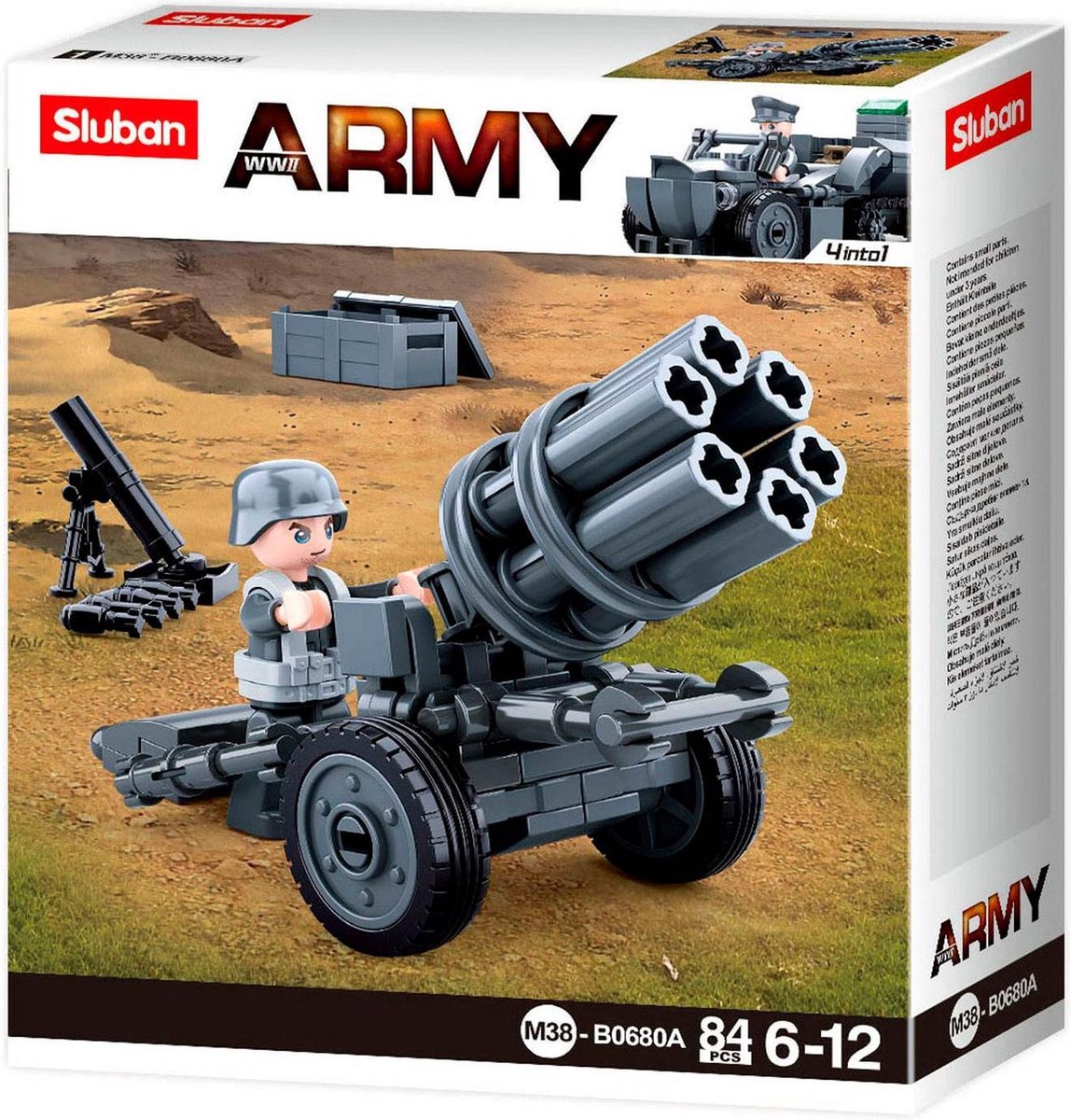 Sluban WWII - Raketgeschut