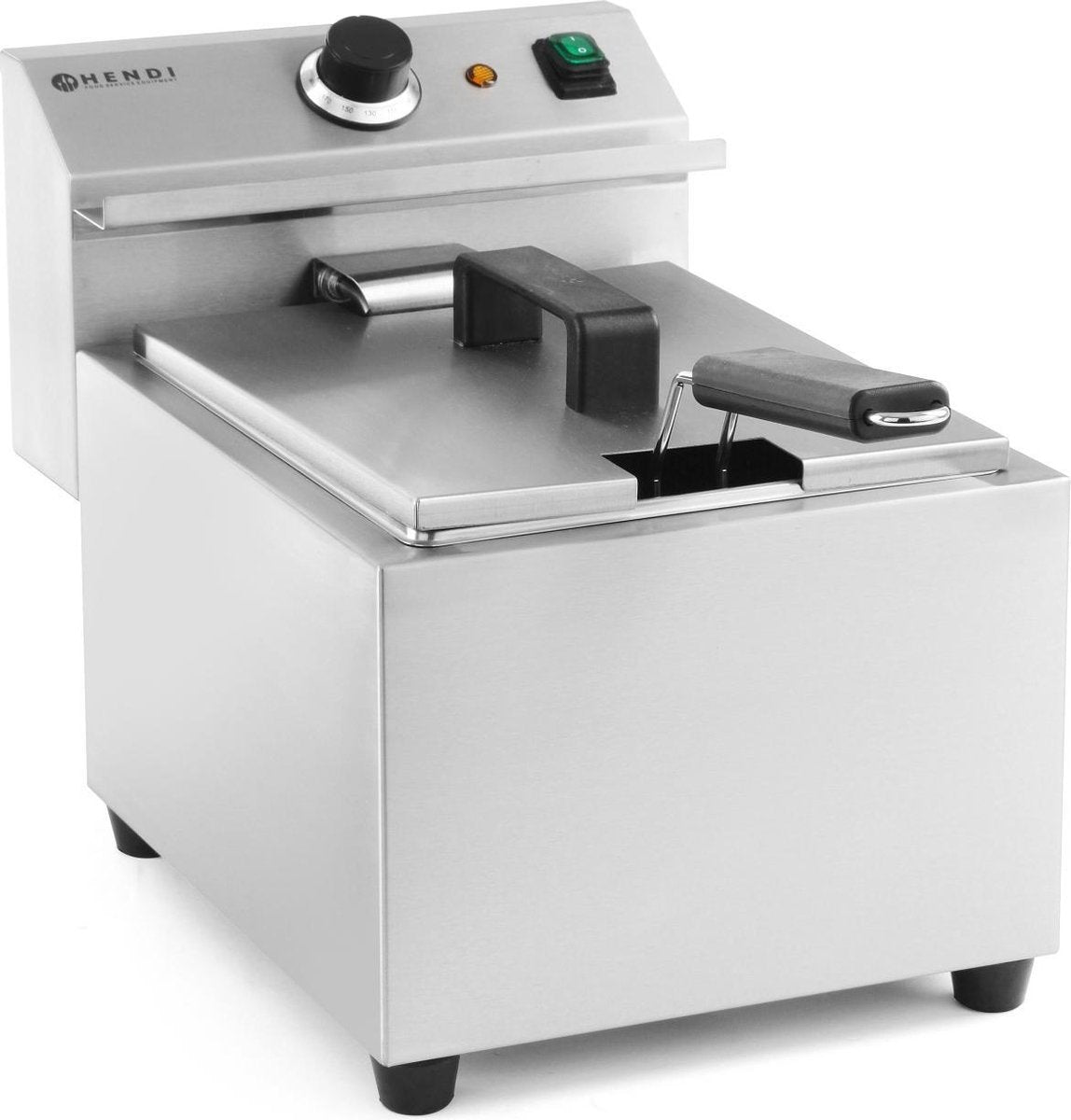 Hendi Friteuse Mastercook - 8 Lliter - 230V / 3500W - 305x460x(H)350mm