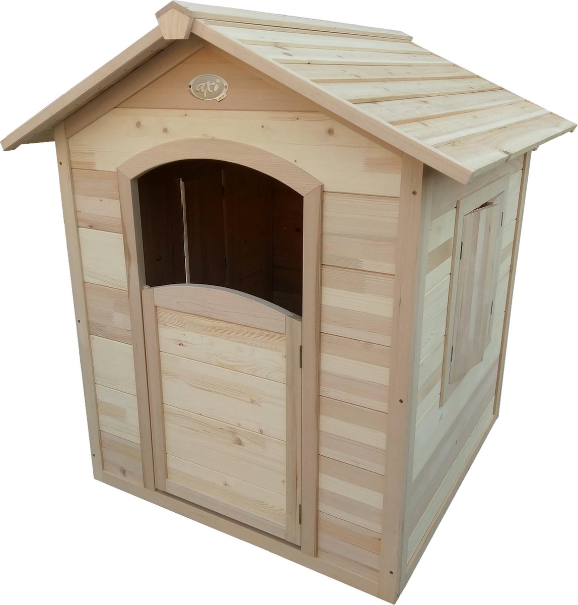 AXI Britt Speelhuis Naturel - 112 x 110 x 120 cm - FSC 100% Hemlock hout - Prefab