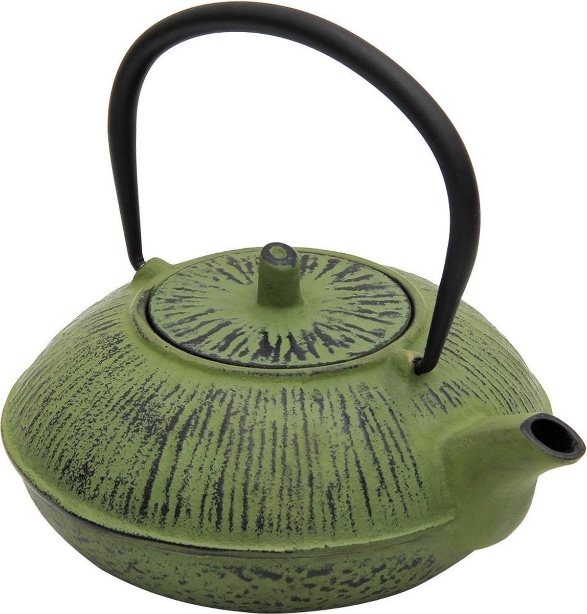 Deuba Theeketel gietijzer - 1100 ml - Groen