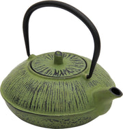 Deuba Theeketel gietijzer - 1100 ml - Groen