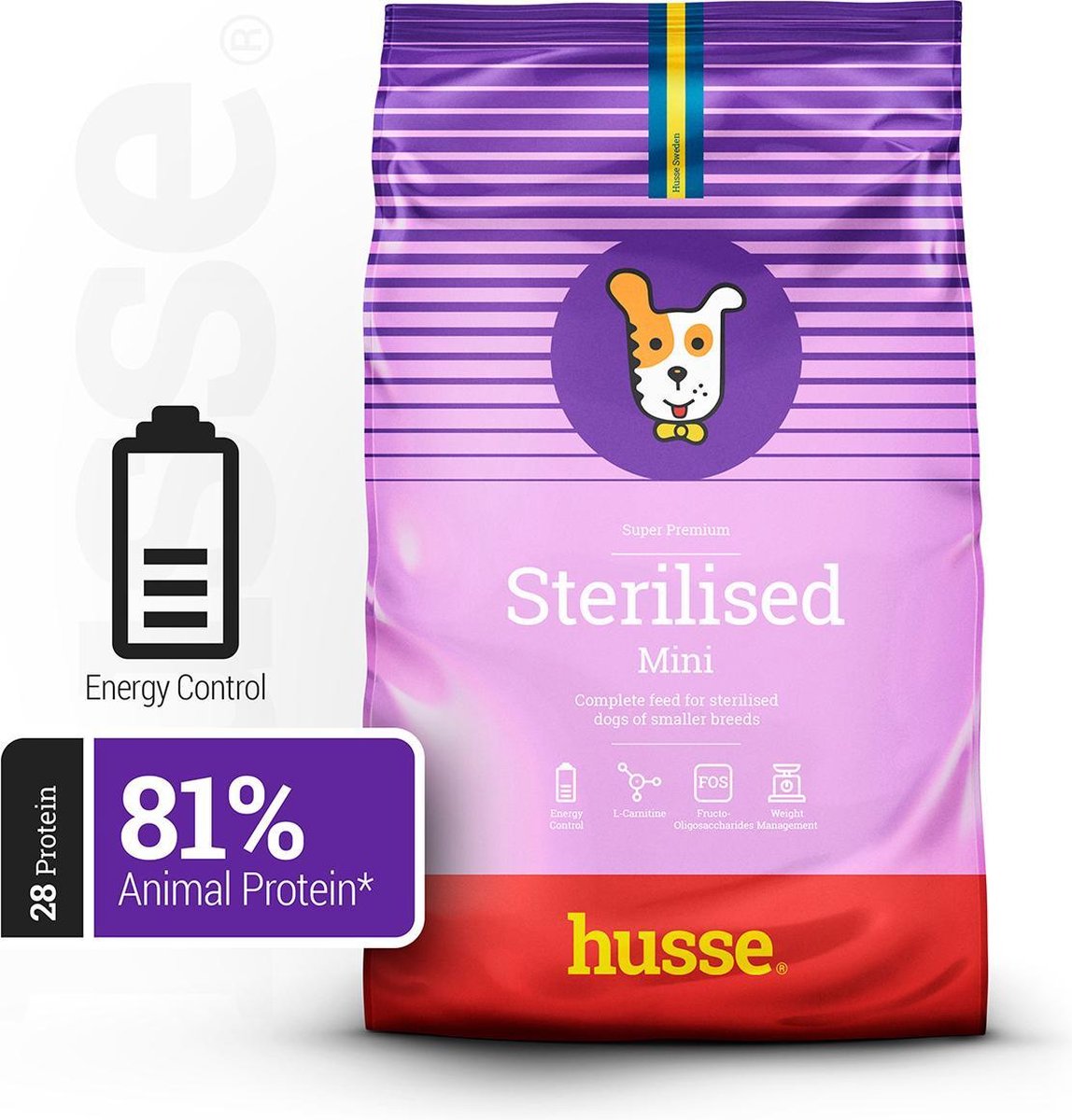 Husse Sterilised Mini - Hondenvoer - 2 kg