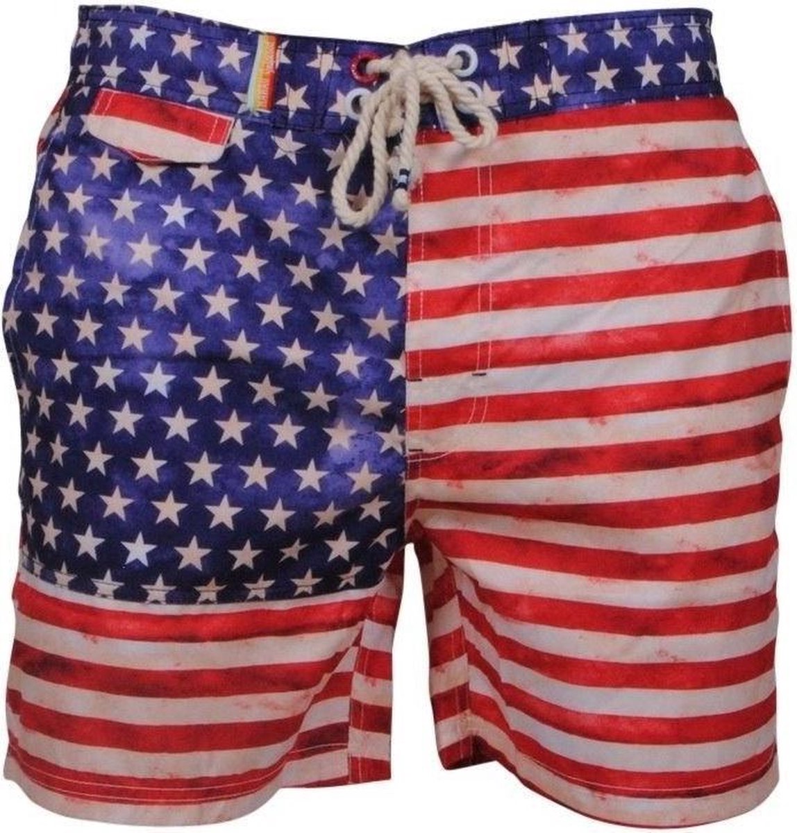 Tokyo Laundry - American Flag - Zwembroek - Rood Wit Blauw