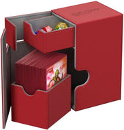 Ultimate Guard Flip´n´Tray Deck Case 80+ Standard Size XenoSkin Red