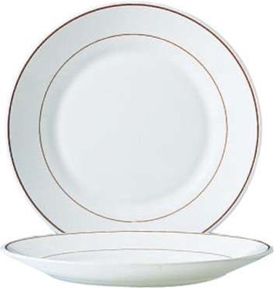 Restaurant Bordeaux Dinerbord - Plat - 23.5cm