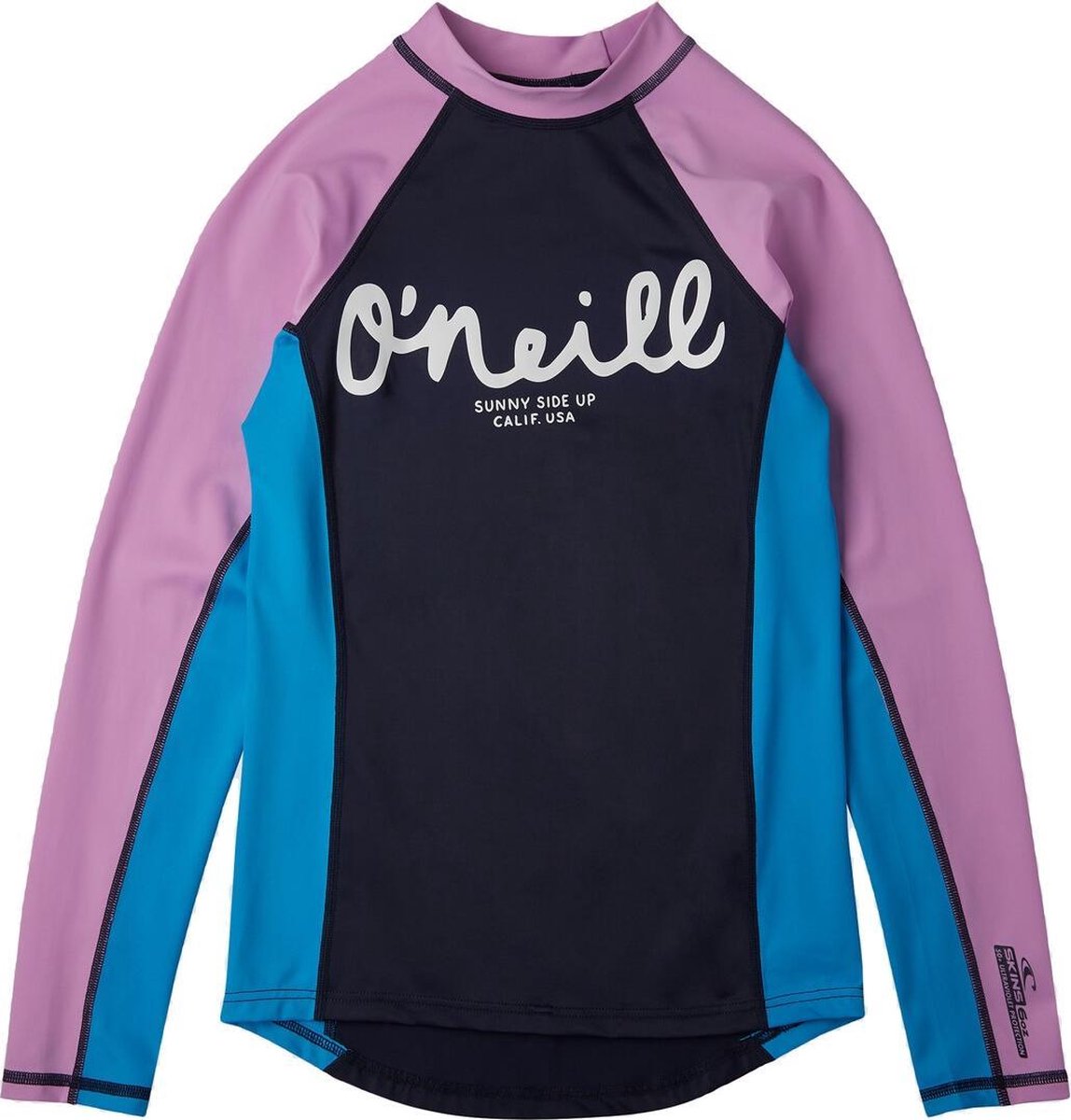 O'Neill - UV zwemshirt voor meisjes - Longsleeve - Skins - Donkerblauw - maat 152-164cm