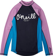 O'Neill - UV zwemshirt voor meisjes - Longsleeve - Skins - Donkerblauw - maat 152-164cm
