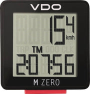 VDO M ZERO WR Fietscomputer - Bedraad - Zwart