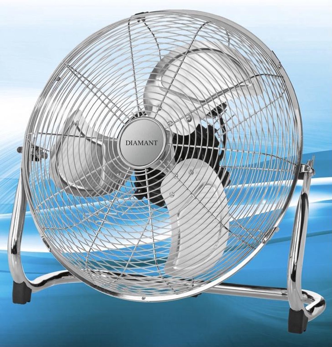 Diamant Ventilator Chroom 45CM 100w