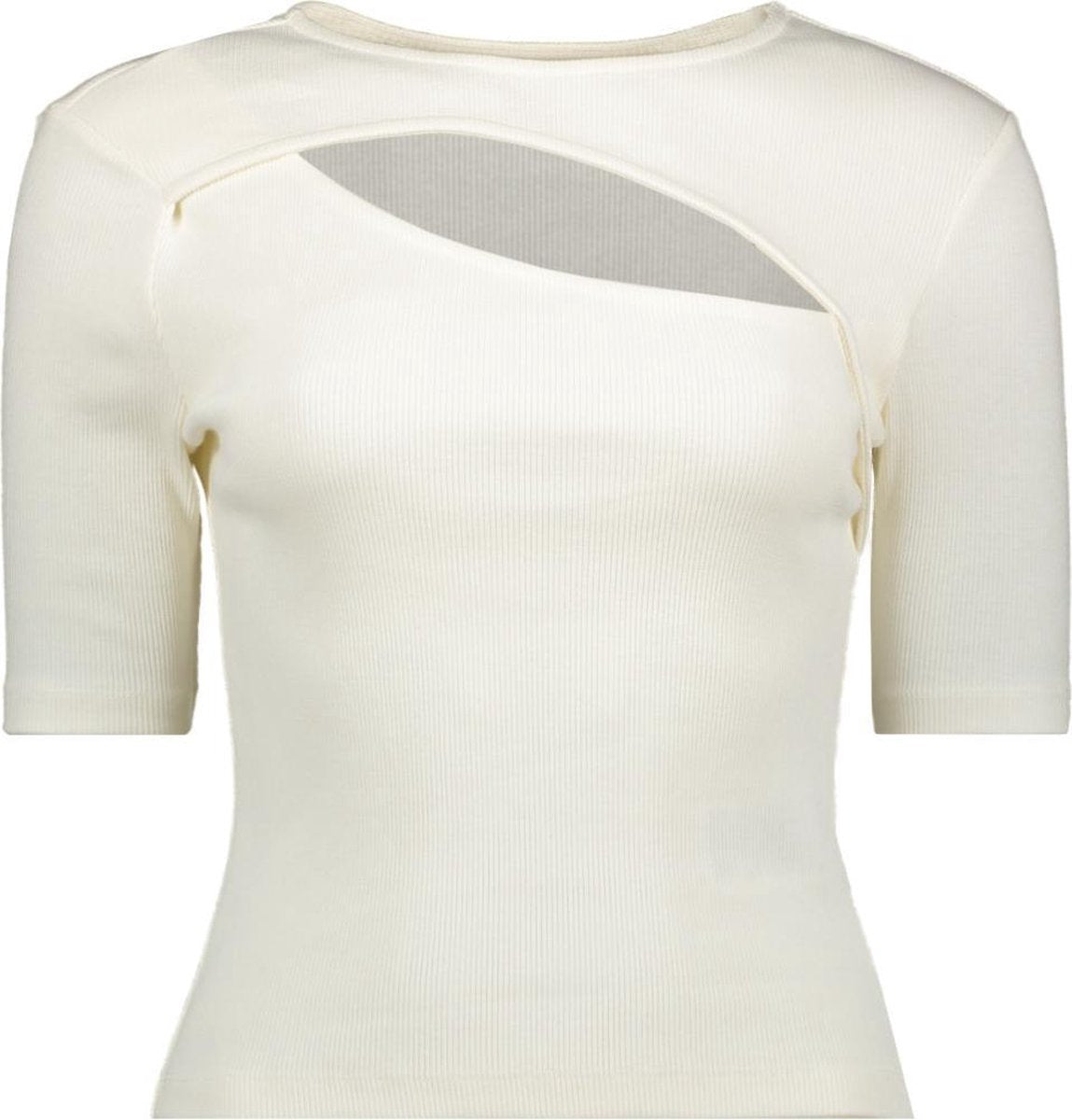 Onllurri Life 2/4 Cut Out Top Jrs 15253676 Cloud Dancer