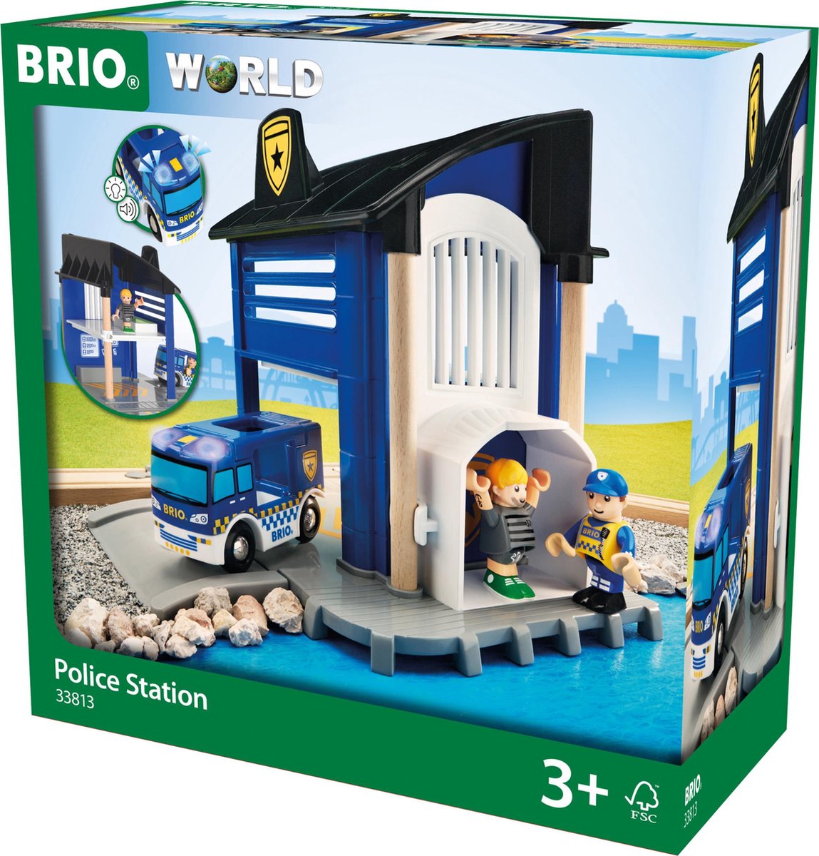 BRIO Politie Station - 33813