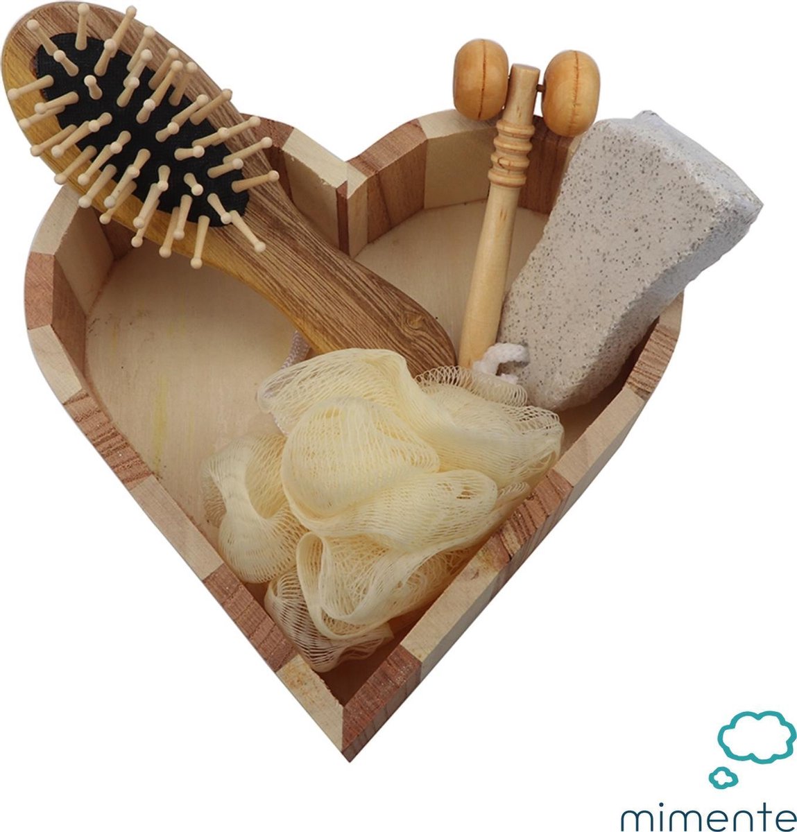 Cadeautje voor Hem of Haar - Bamboe geschenk set - Bad set - kado set - Wellness Cadeau set - Uniek cadeau - Nr 1 van NL & BE