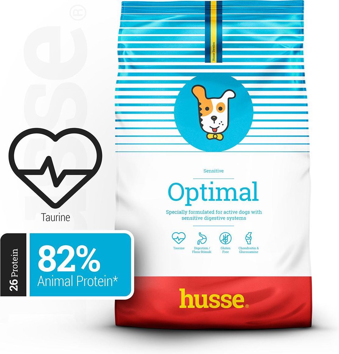 Husse Optimal Sensitive glutenvrij hondenvoer - 12