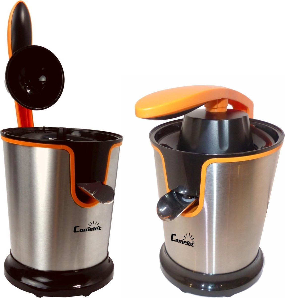 Elektrische juicer COMELEC EX1601 160W Oranje Roestvrij staal