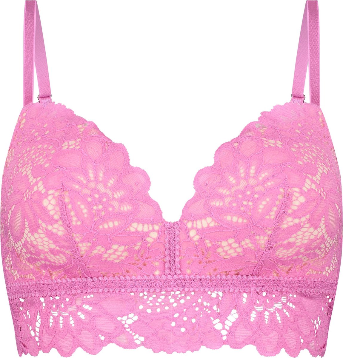 Hunkemöller Dames Voorgevormde longline bh zonder beugel Shiloh - maat C80