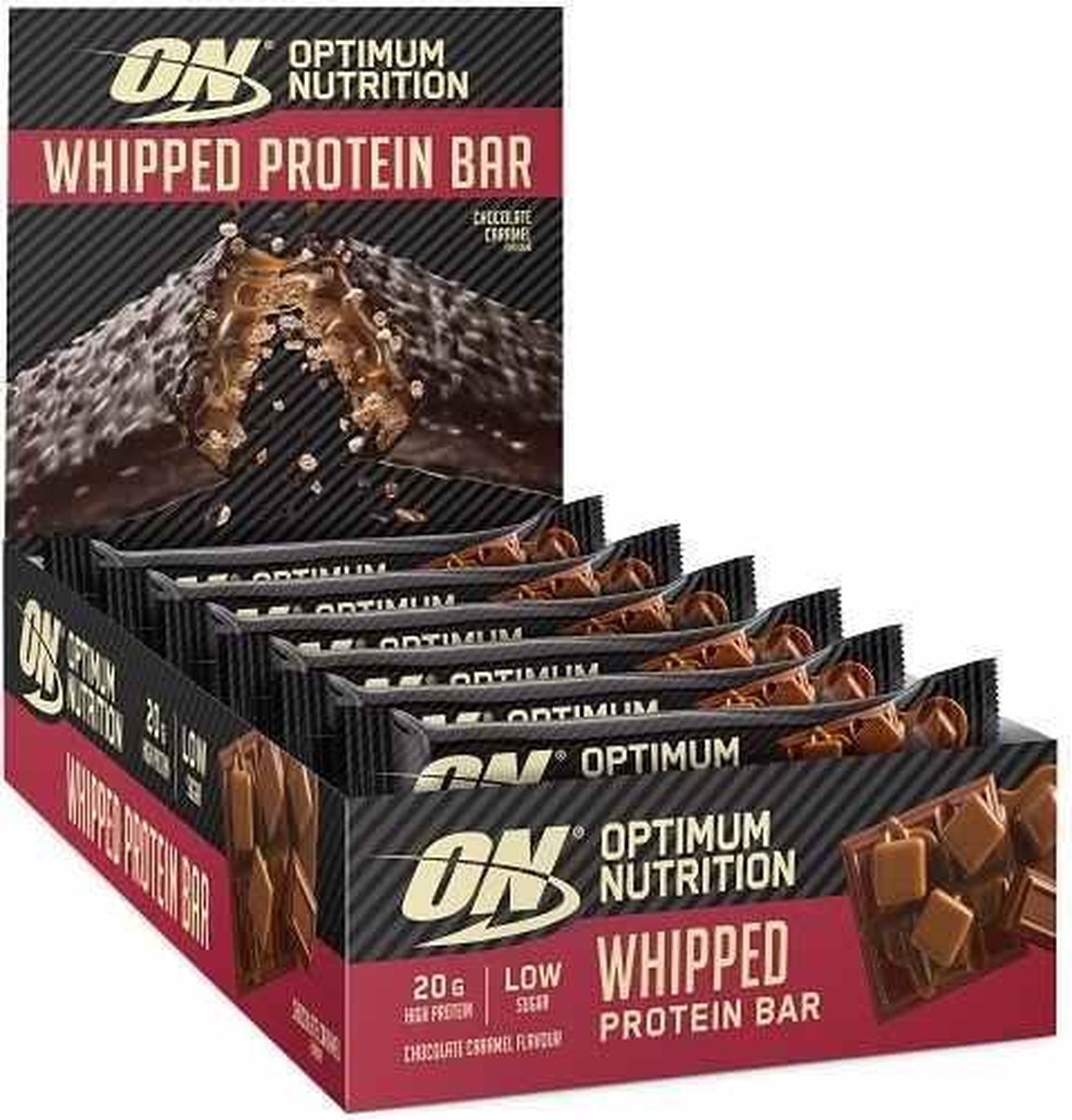 Whipped Protein Bar (10x60g) Chocolate Caramel