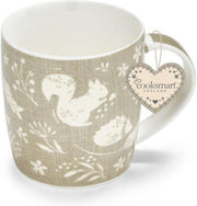 Beker grijs Woodland