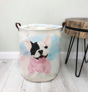 Container - Tas - Wasmand - Speelgoed mand - Hond/ Bulldog