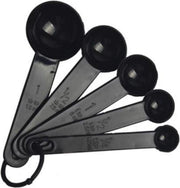 EPIN B.V. | Maat Lepel Set 5 Delen | Keukengerei | Maatlepel | ZWART