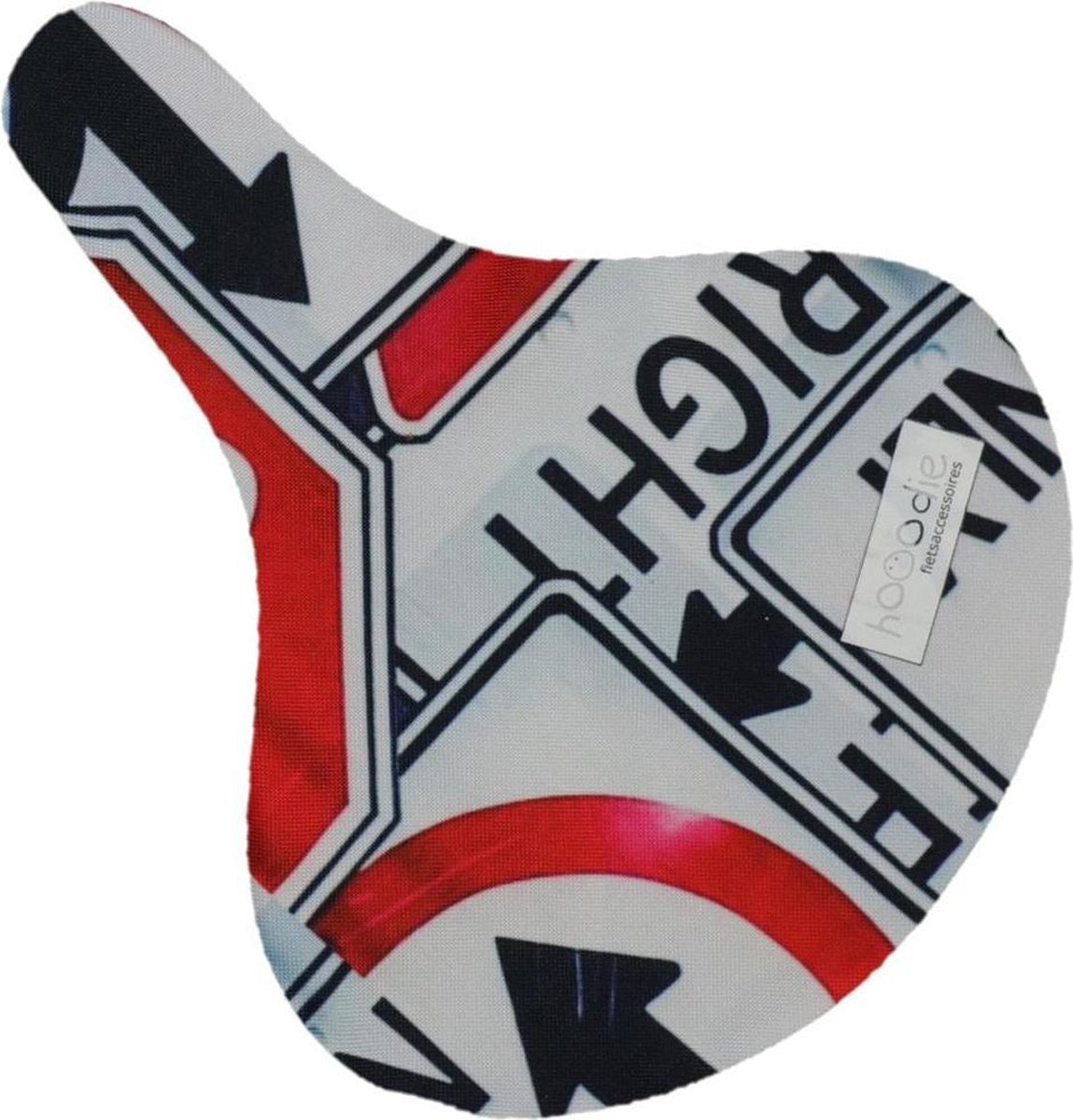 HOOODIE Zadeldekje Road Signs White