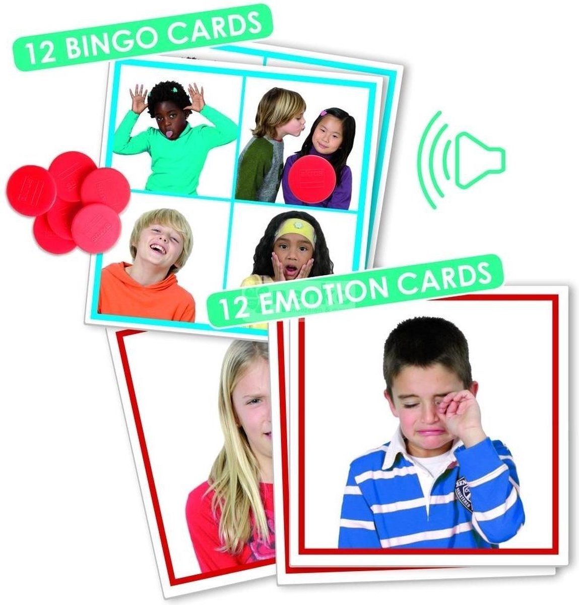 Geluiden Bingo Emoties