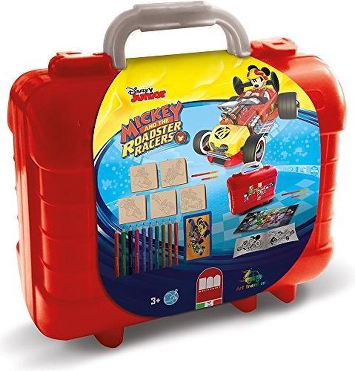 Multiprint Kleurset Mickey Mouse 19-delig Rood