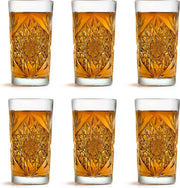 Libbey Longdrinkglas Hobstar - 47 cl / 470 ml - 6 stuks - vintage design - vaatwasserbestendig - hoge kwaliteit