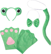 dressforfun - Accessoireset kikker Kinderen  - verkleedkleding kostuum halloween verkleden feestkleding carnavalskleding carnaval feestkledij partykleding - 302030