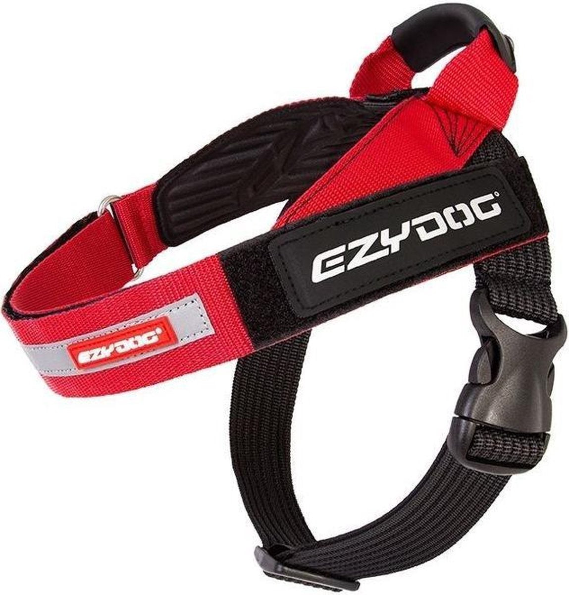 EzyDog Express Hondenharnas Rood S