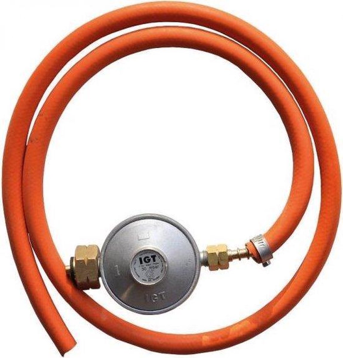 MaxxGarden BBQ / gasfles Drukregelaarset - ontspanner - 37 Mbar