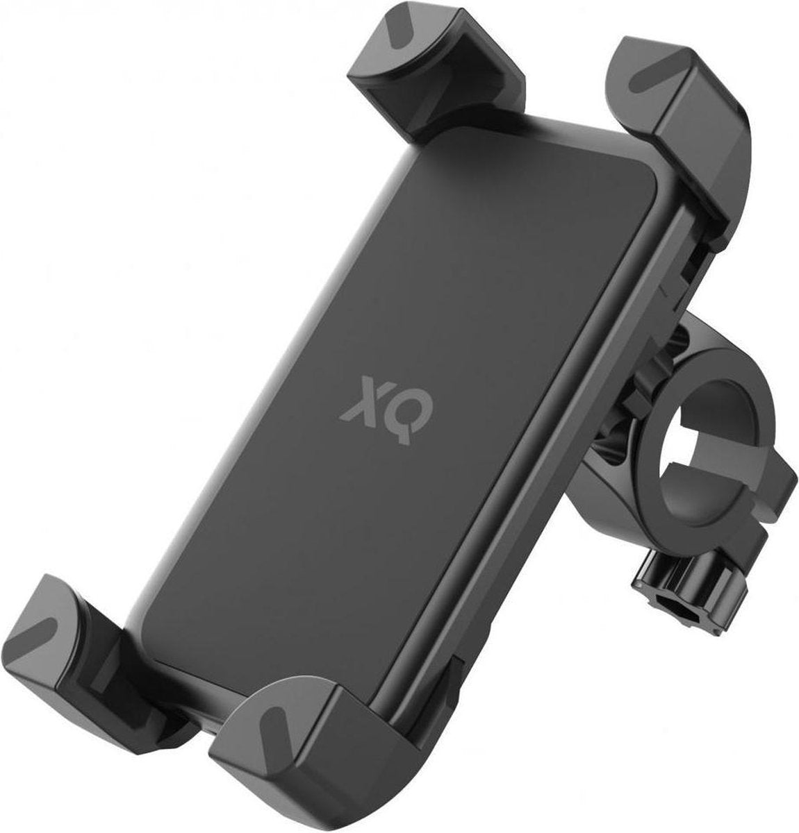 XQISIT Universele Stevige Telefoonhouder Fiets 5-7 Inch Zwart