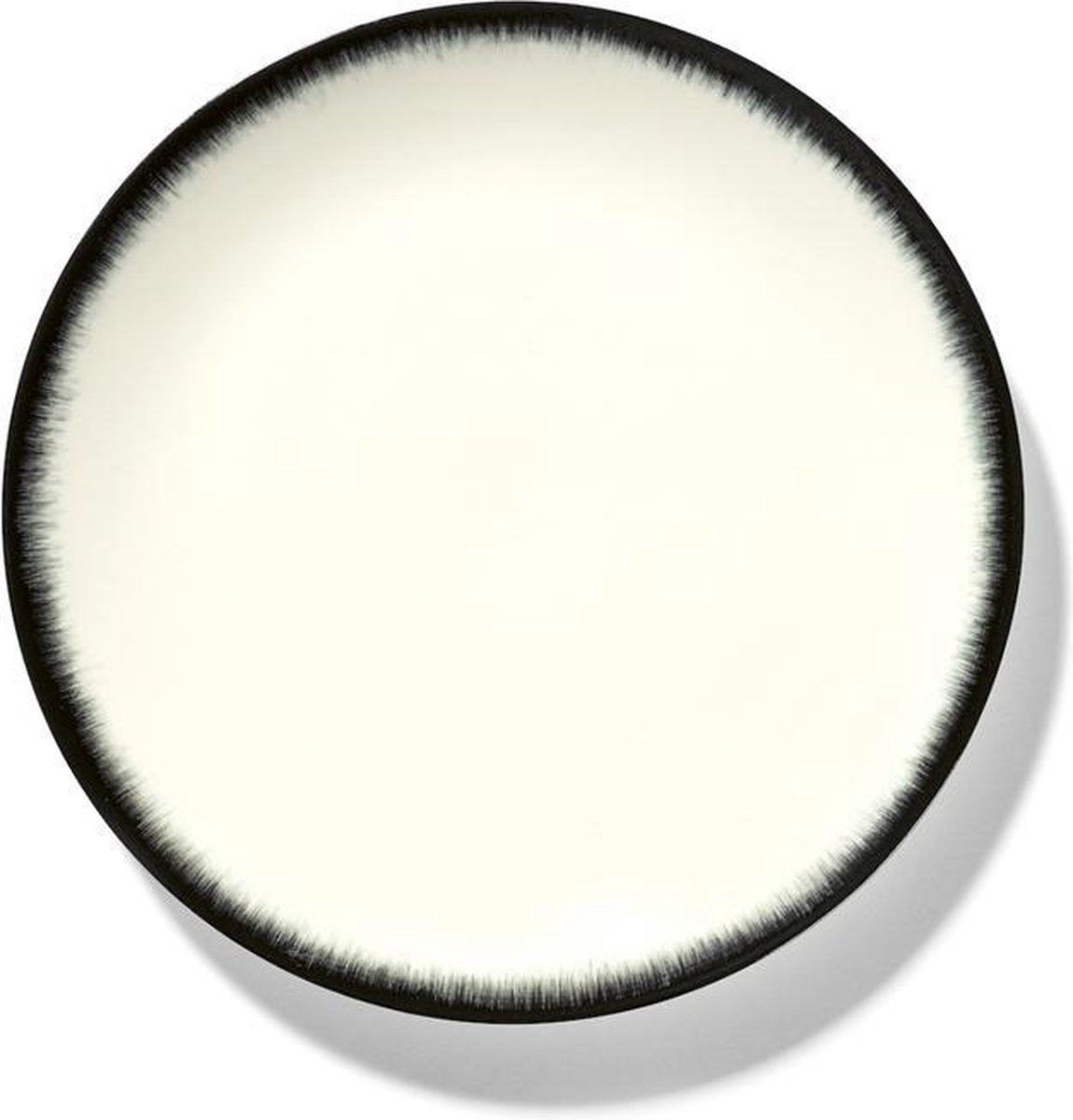 Serax Ann Demeulemeester Dé bord D24cm off white/black var3