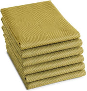 DDDDD Cisis - Theedoek - 60x65 cm - Set van 6 - Saffron