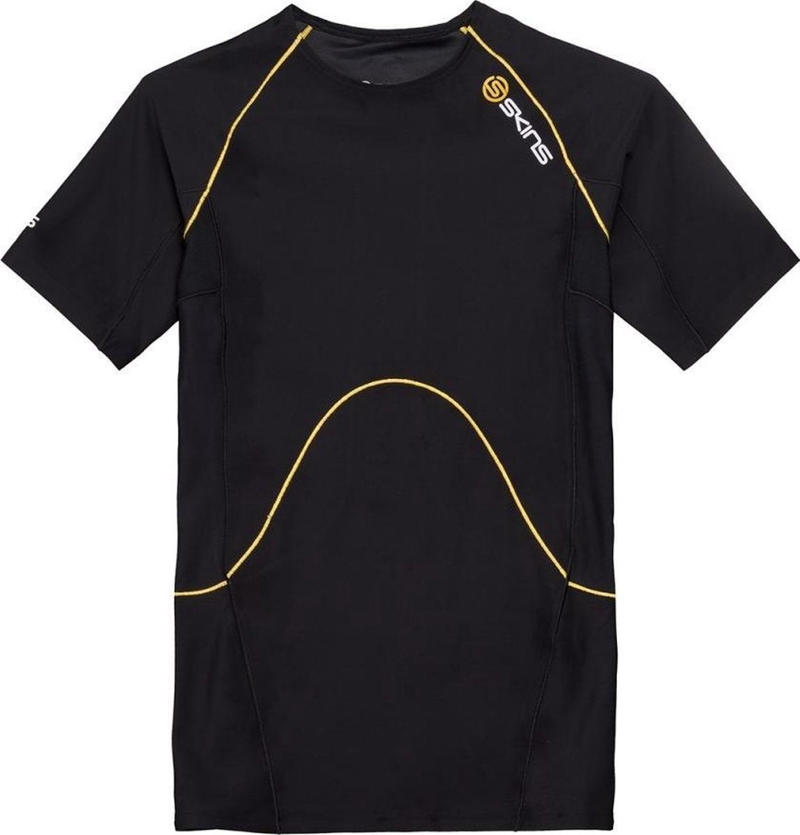Skins Running compressie T-shirt A400 Short Sleeve Top Logo Line