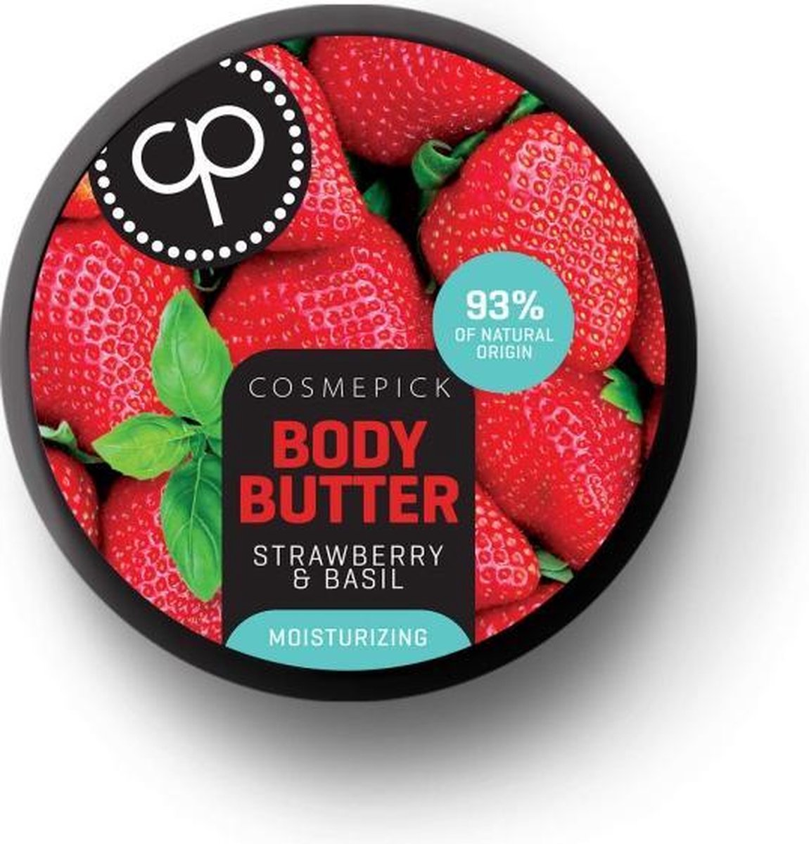 Cosmepick Body Butter Strawberry And Basil 200ml.