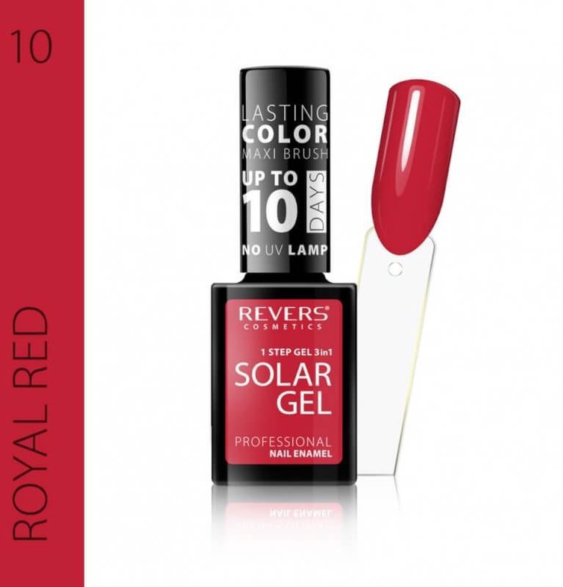REVERS® 3in1 Solar Gel Nagellak 12ml. - #10 Royal Red