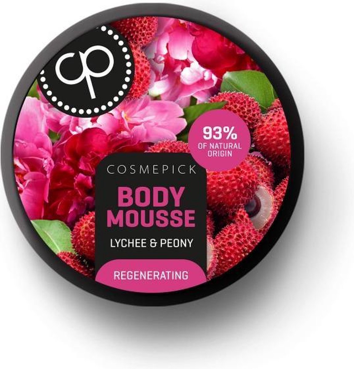Cosmepick Body Mousse Lychee & Peony 200ml.