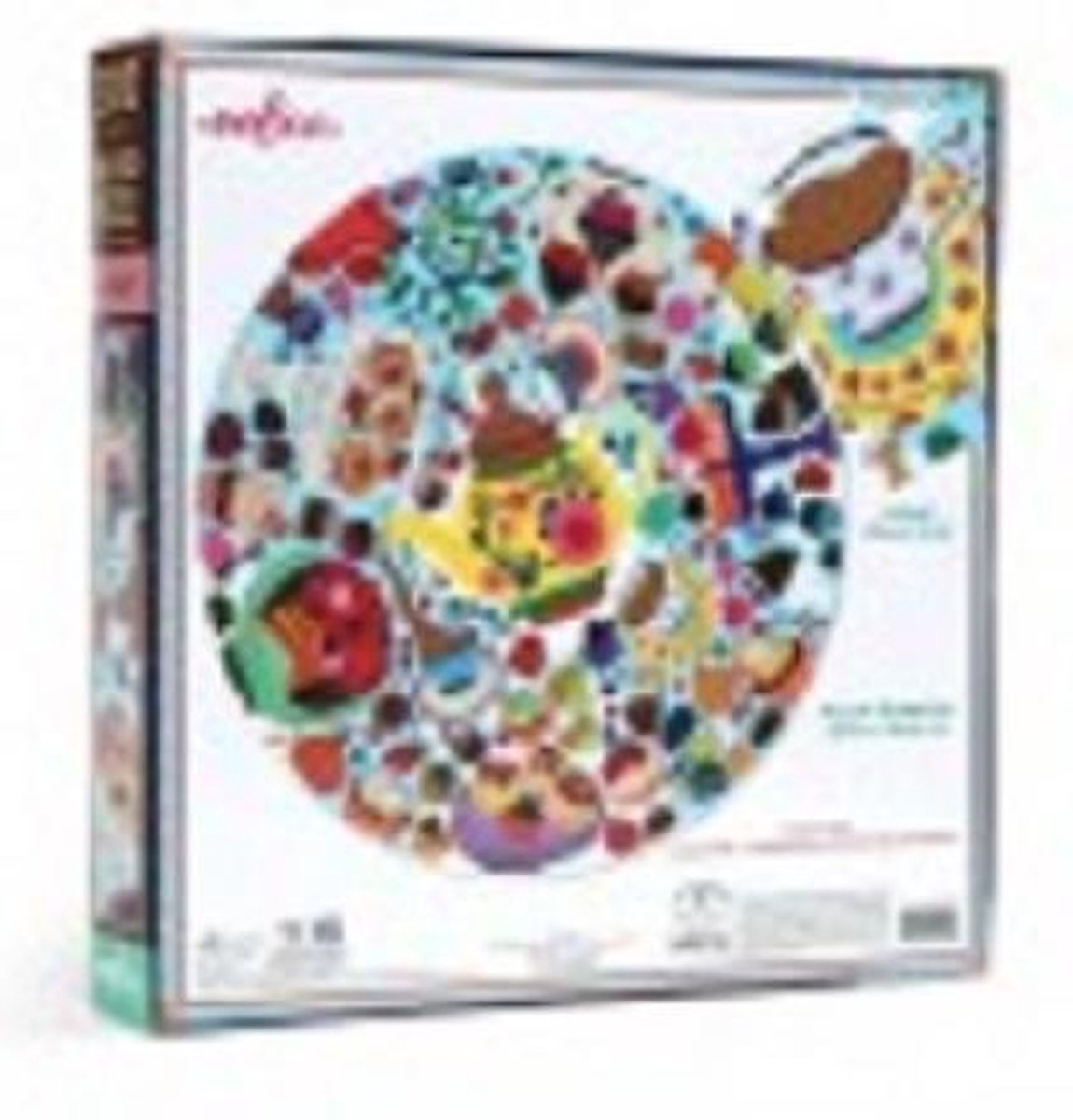 Eeboo puzzel - Tea Party (500) rond