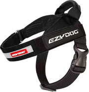 EzyDog Express Hondenharnas Zwart XL