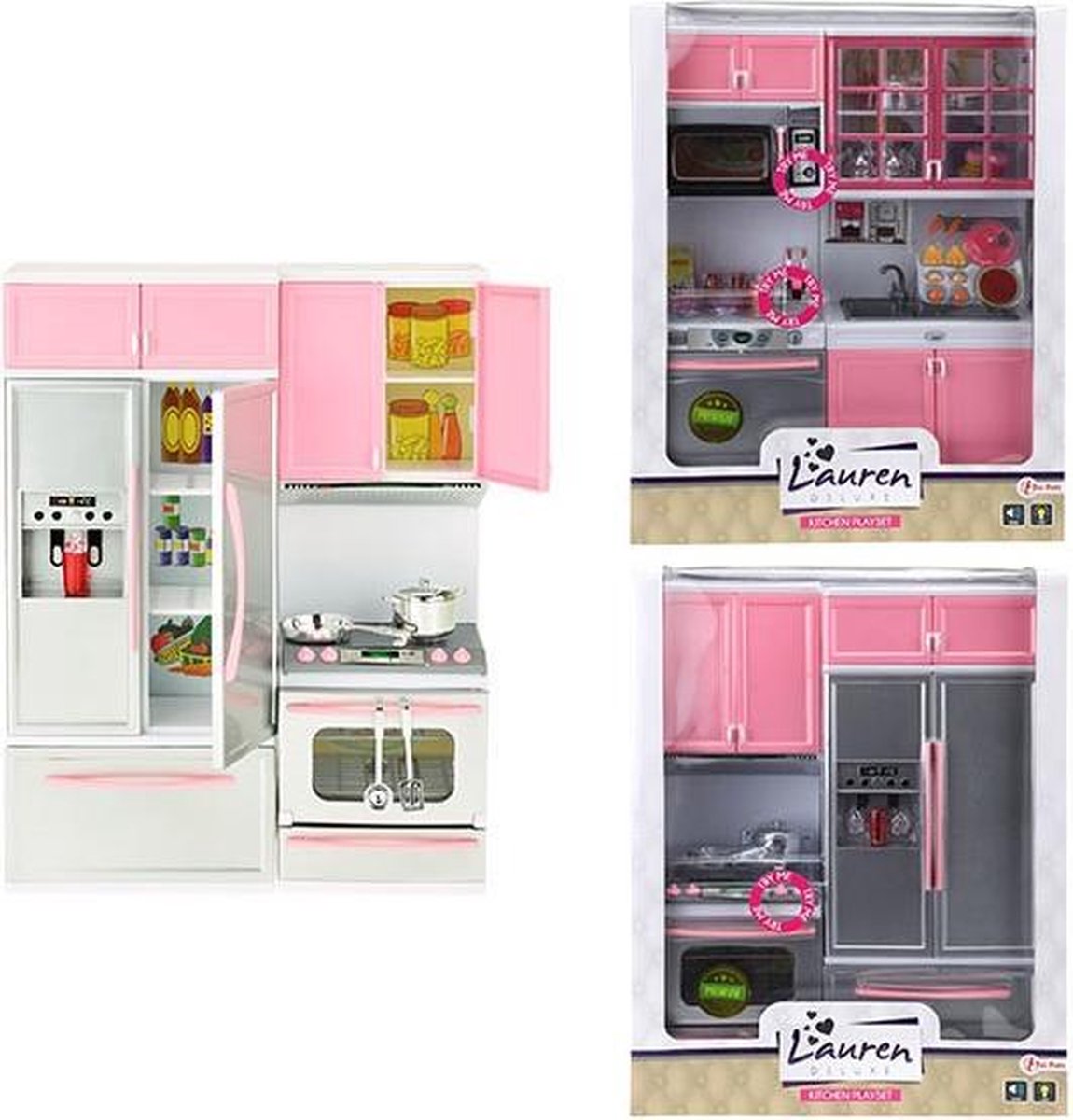 Tienerpop keuken groot  met licht en geluid