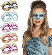 St. Oogmasker Venice felina 6 kleur