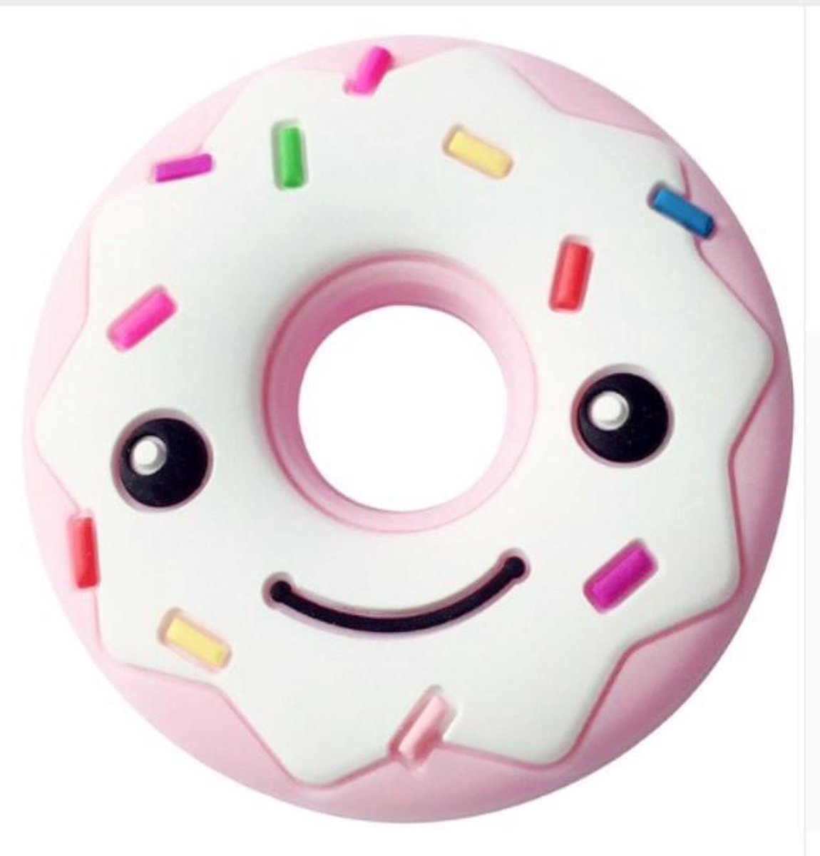 Roze Donut Bijtring