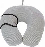 Pro World Nekkussen Streepjes 28 Cm Polyester Lichtgrijs