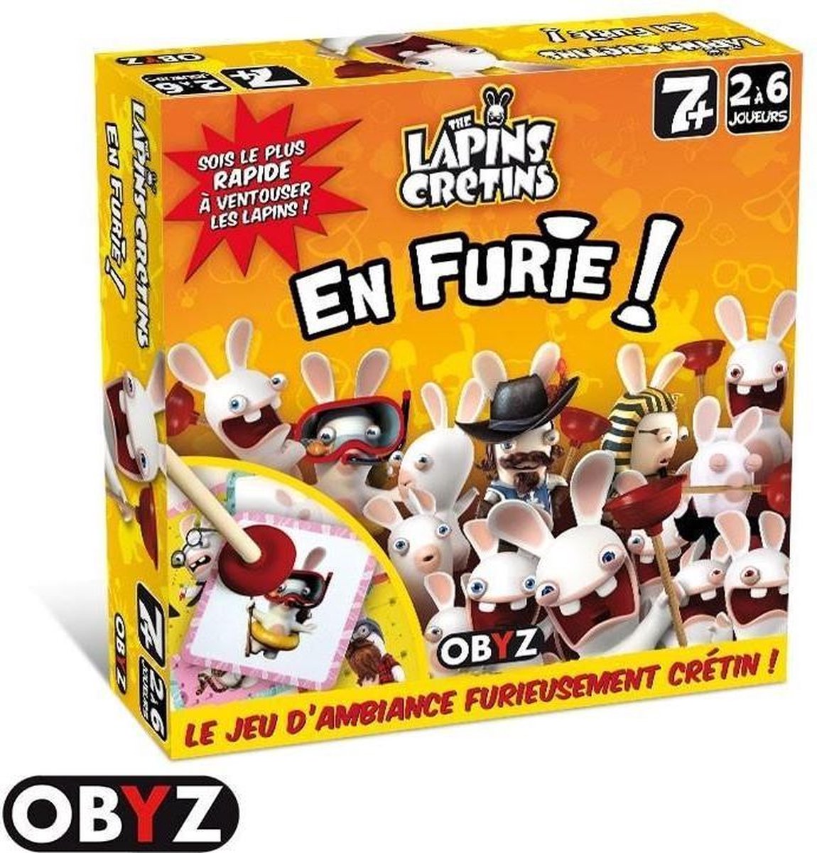RAVING RABBIDS - In Fury! - Game