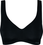Sloggi Women ZERO Feel Bralette - zachte dames top zonder beugel - zwart -  Maat: XS