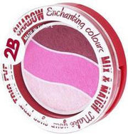 2B-Trio eye shadow Enchanting colours03 light-medium -dark pink