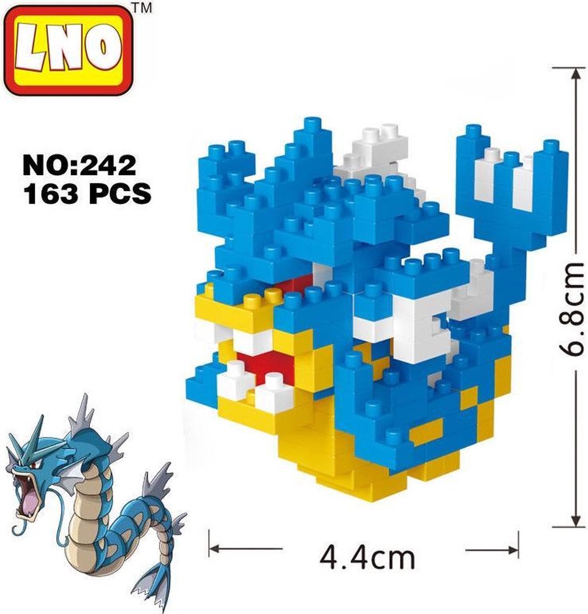 Nanoblocks Garydos Pokemon - LNO