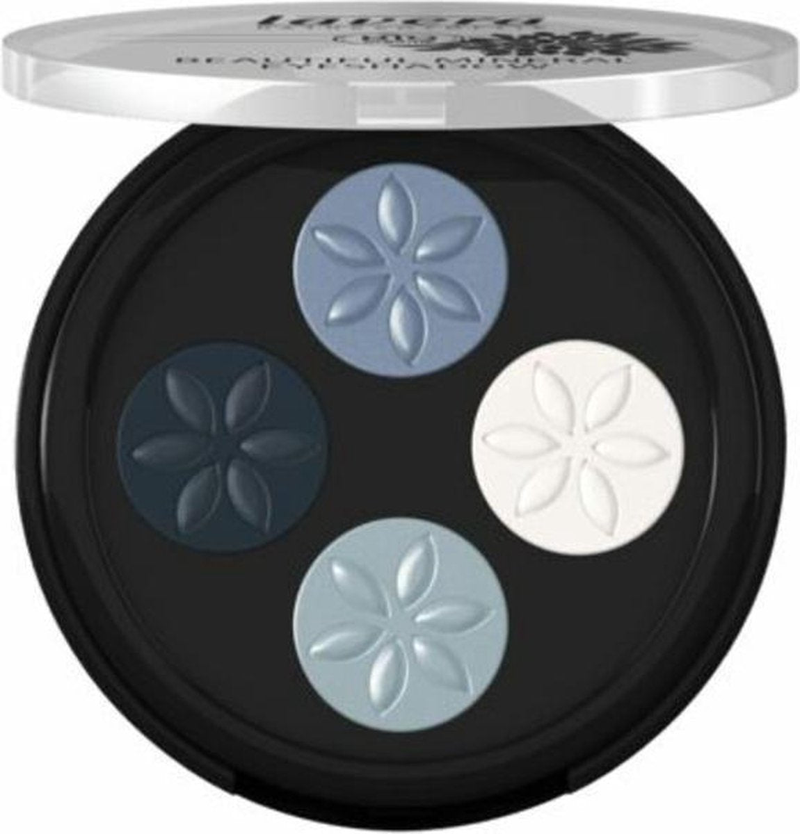 Lavera Beautiful Mineral Eyeshadow Quattro Blue Platinum 07