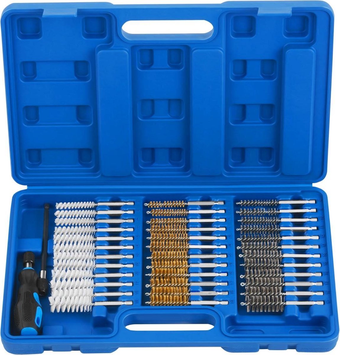 MSW Ronde Borstelset - 38 pc's.
