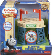 Fisher-Price - Thomas de Trein Houten Spoorbaan Verhoogde Spoorwegkruising
